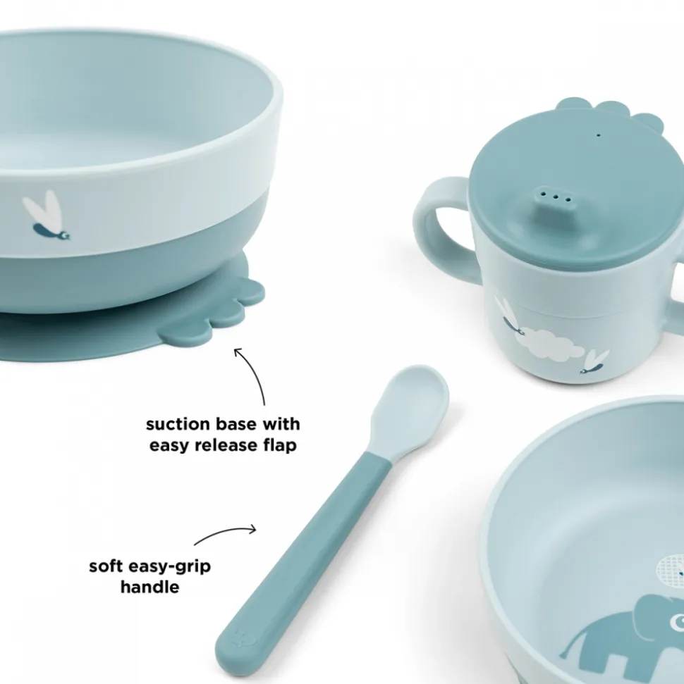 Foodie coffret premier repas elphee bleu