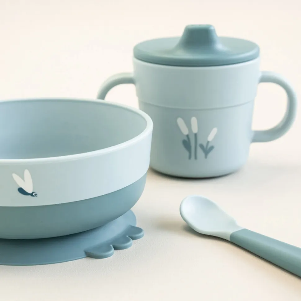 Foodie coffret premier repas elphee bleu