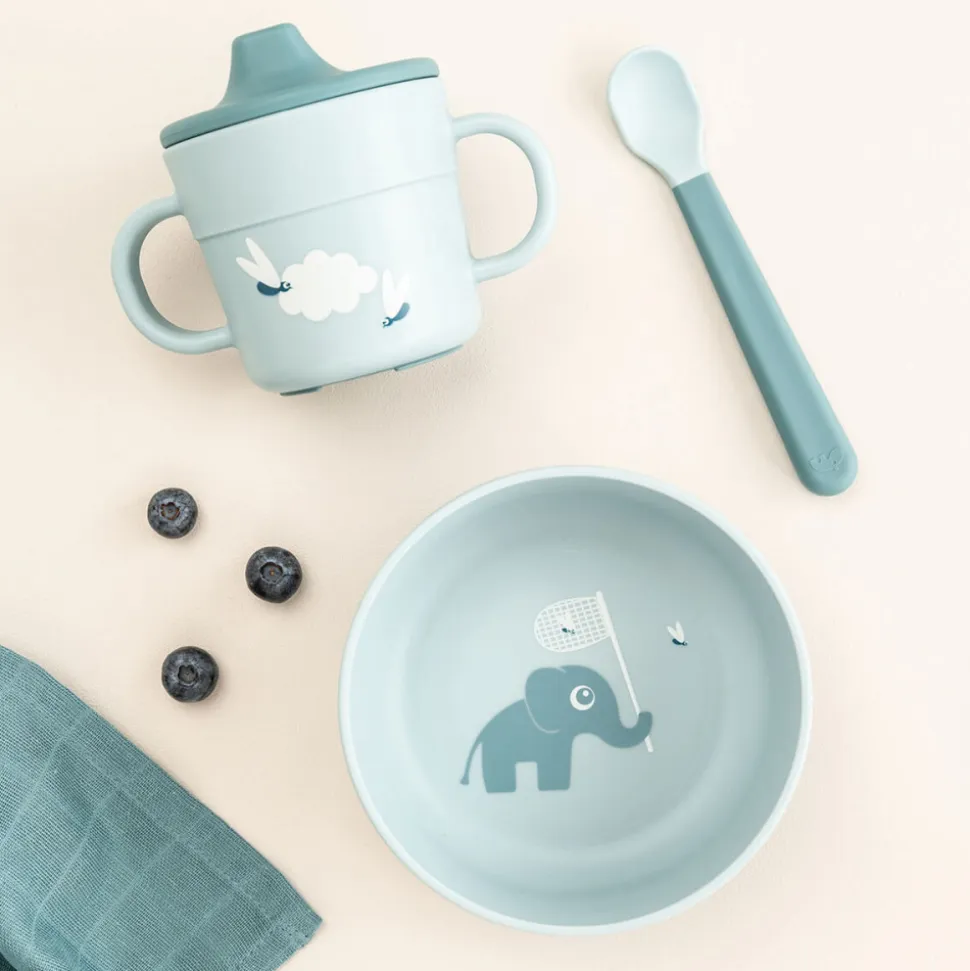 Foodie coffret premier repas elphee bleu