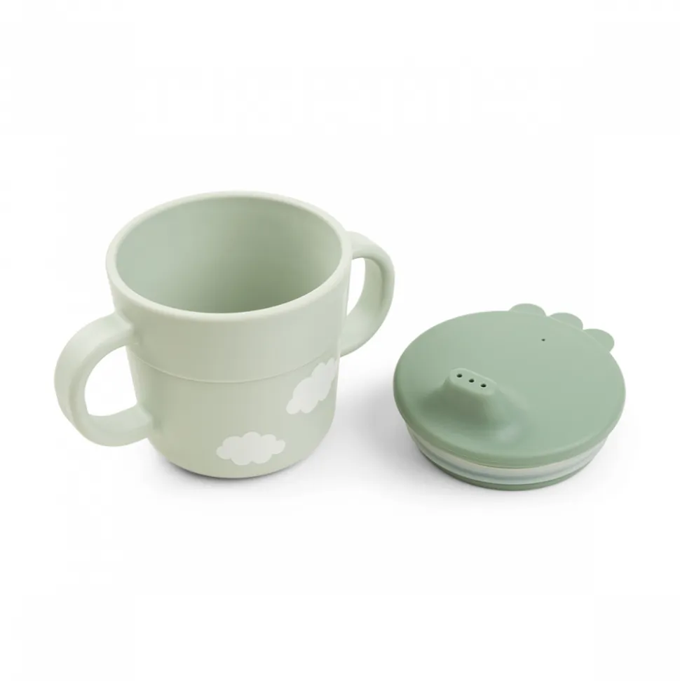 Foodie coffret premier repas happy clouds vert