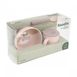 Foodie coffret premier repas happy clouds rose