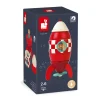 Fusée magnétique en bois