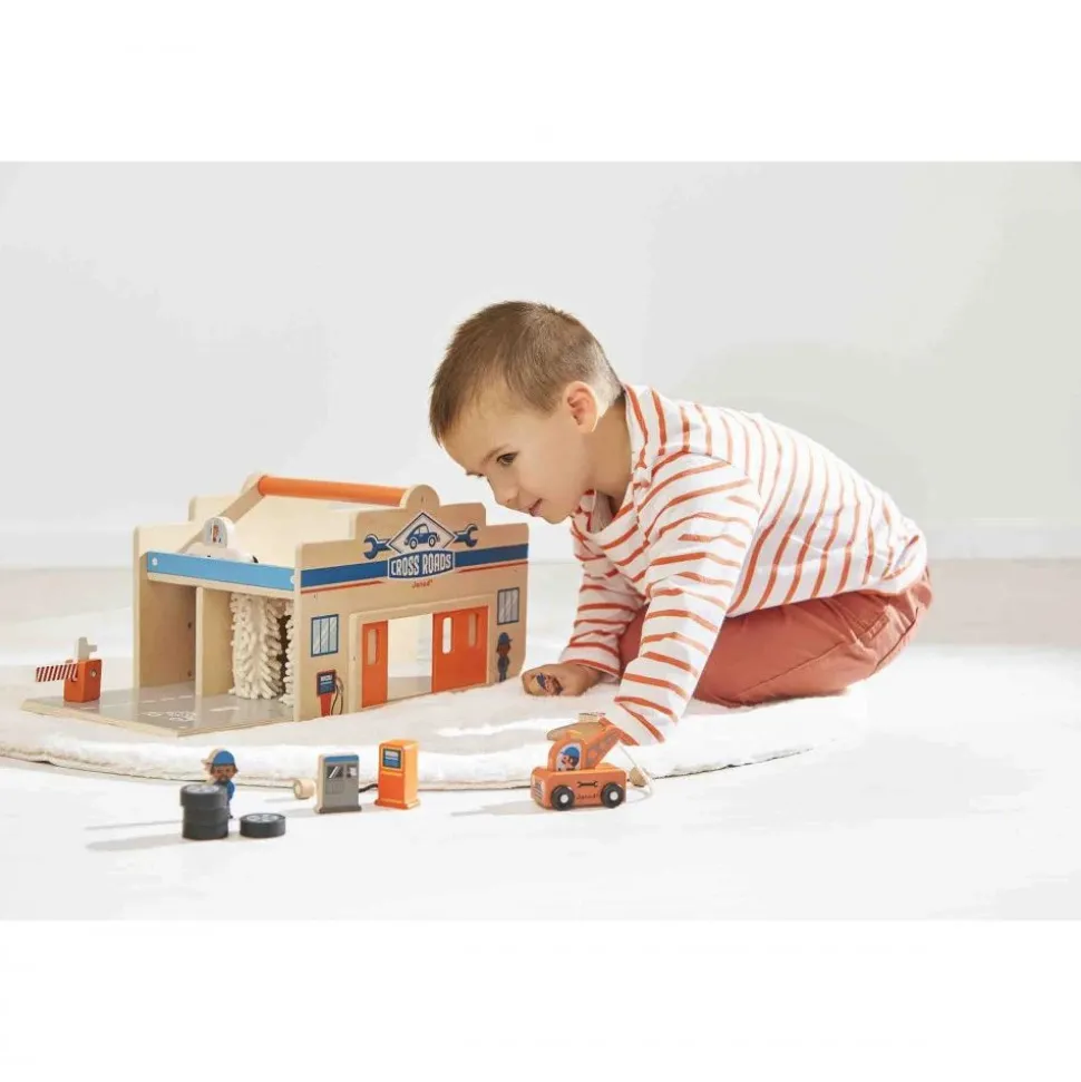 Garage en bois pour enfant cross roads