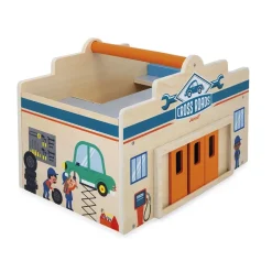 Garage en bois pour enfant cross roads