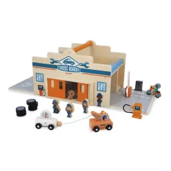 Garage en bois pour enfant cross roads