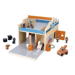 Garage en bois pour enfant cross roads