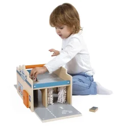 Garage en bois pour enfant cross roads