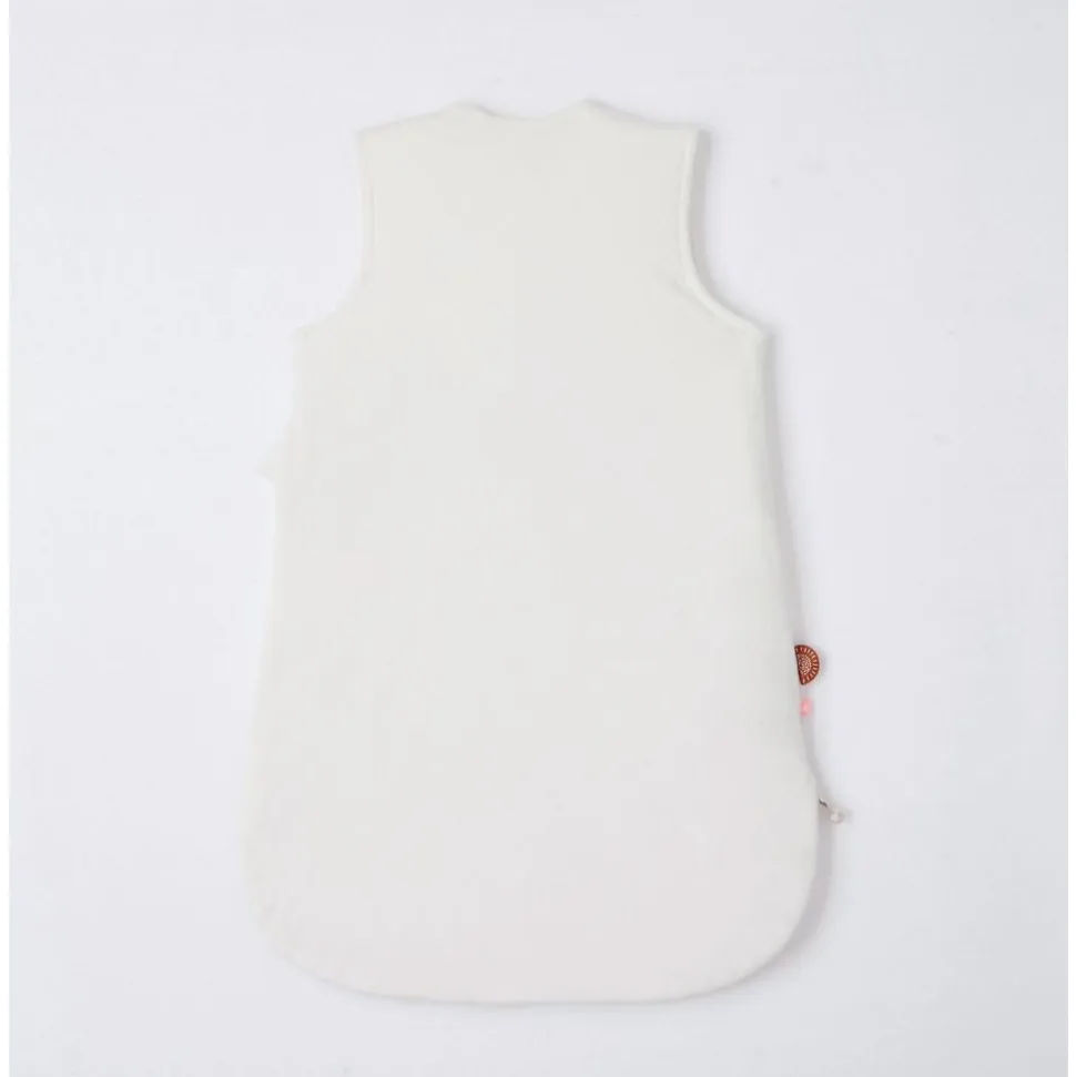 Gigoteuse babou 70cm en veloudoux blanc