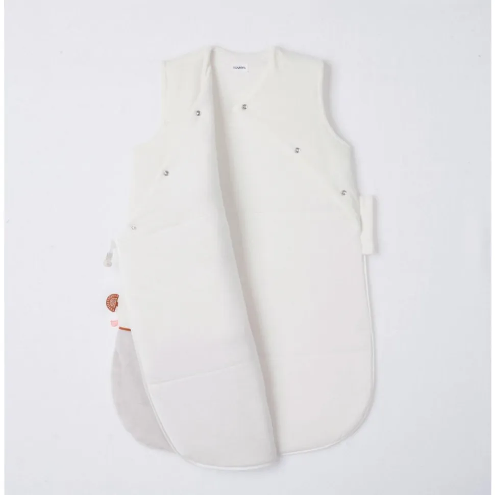 Gigoteuse babou 70cm en veloudoux blanc