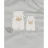 Gigoteuse bali 100cm en veloudoux - fluffy sauge