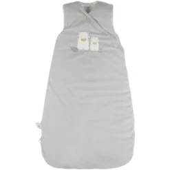 Gigoteuse bali 100cm en veloudoux - fluffy sauge