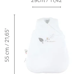 Gigoteuse bali 0-3m en veloudoux - fluffy, orso & lily