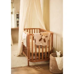 Gigoteuse bébé chaude sans manches 18-24 mois velvet milky coffee