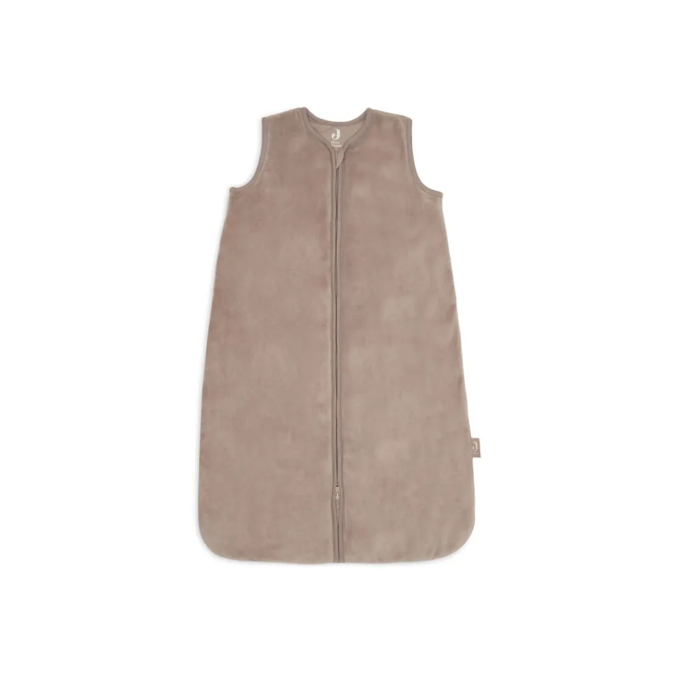 Gigoteuse bébé chaude sans manches 6-18 mois velvet milky coffee