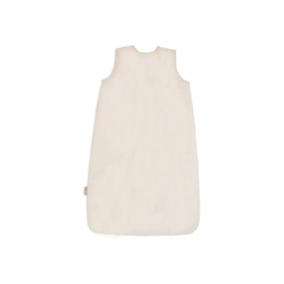 Gigoteuse bébé chaude sans manches 3-6 mois velvet oatmeal