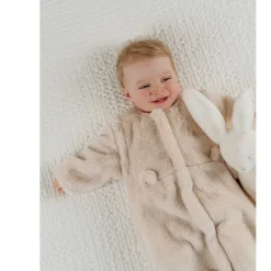 Gigoteuse bébé 70cm fausse fourrure beige mix and match