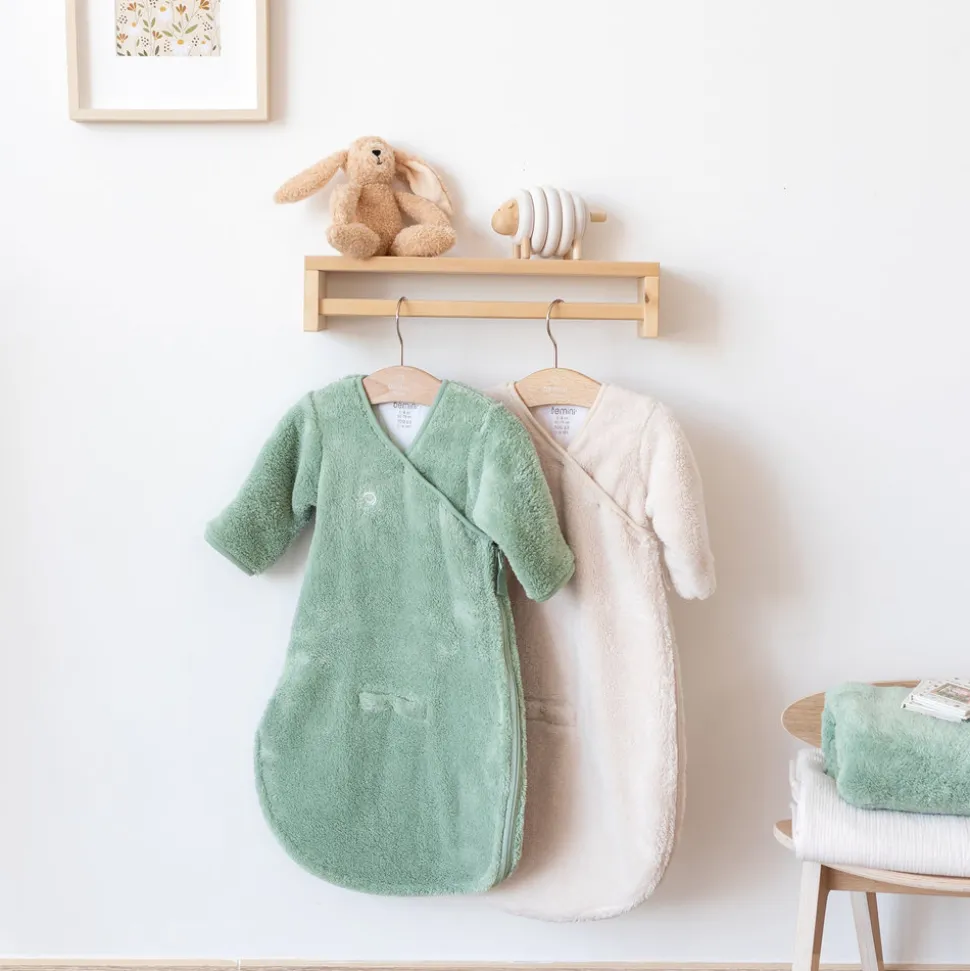 Gigoteuse bébé hiver 1-4 mois softy sauge