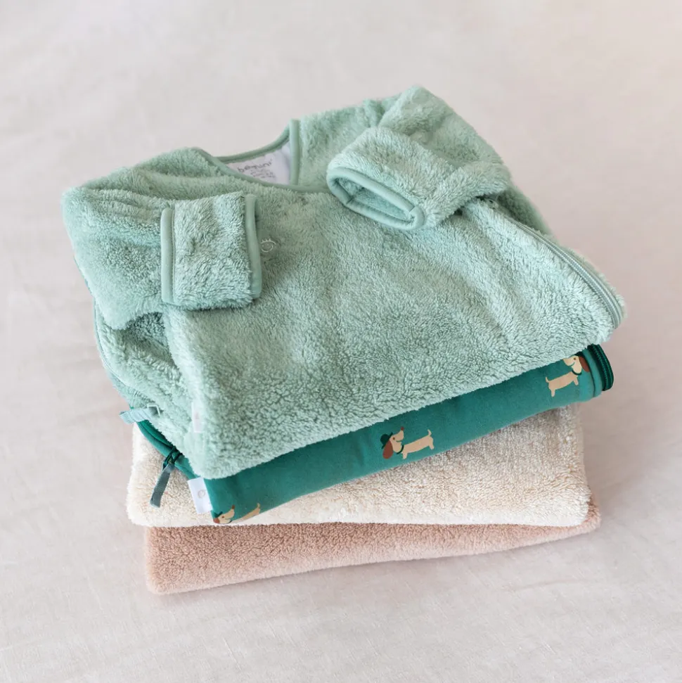 Gigoteuse bébé hiver 1-4 mois softy sauge