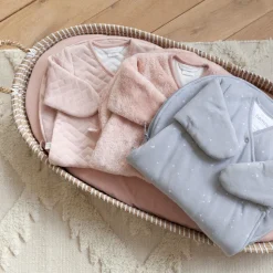 Gigoteuse bébé hiver 1-4 mois softy rose
