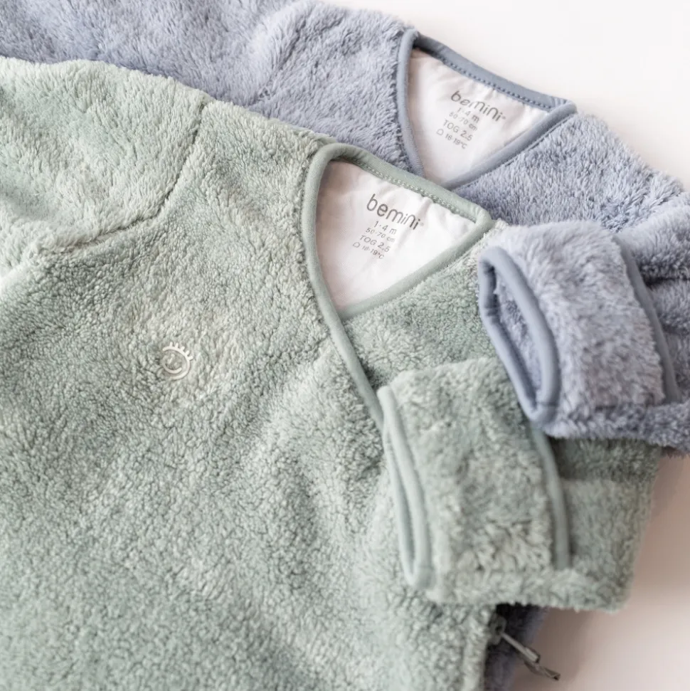 Gigoteuse bébé hiver 1-4 mois softy stone blue