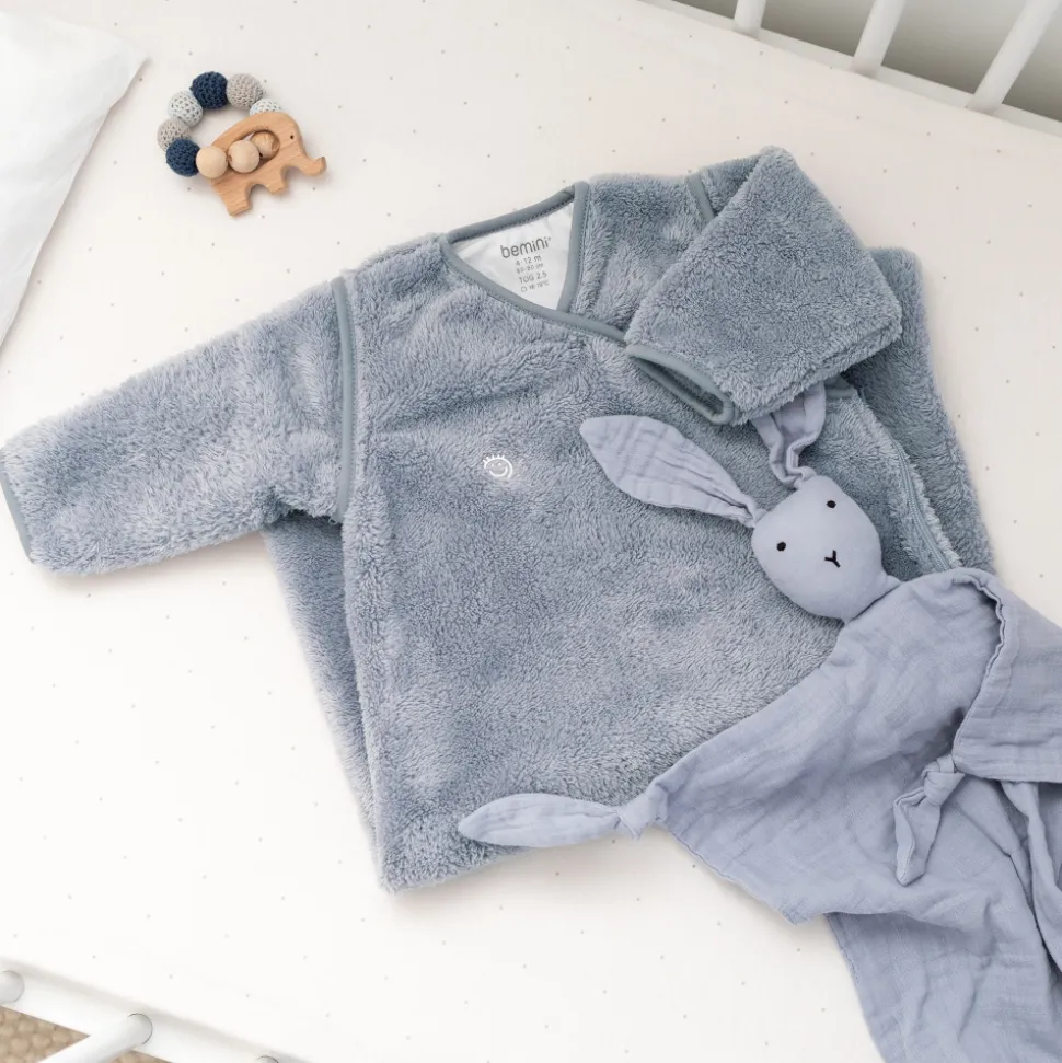 Gigoteuse bébé hiver 4-12 mois softy stone blue