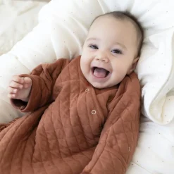 Gigoteuse bébé mi-saison 1-4 m pady quilted jersey brick