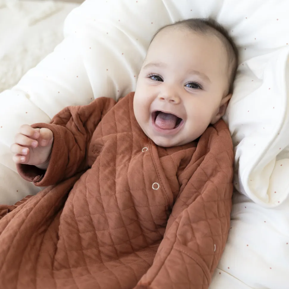 Gigoteuse bébé mi-saison 1-4 m pady quilted jersey brick