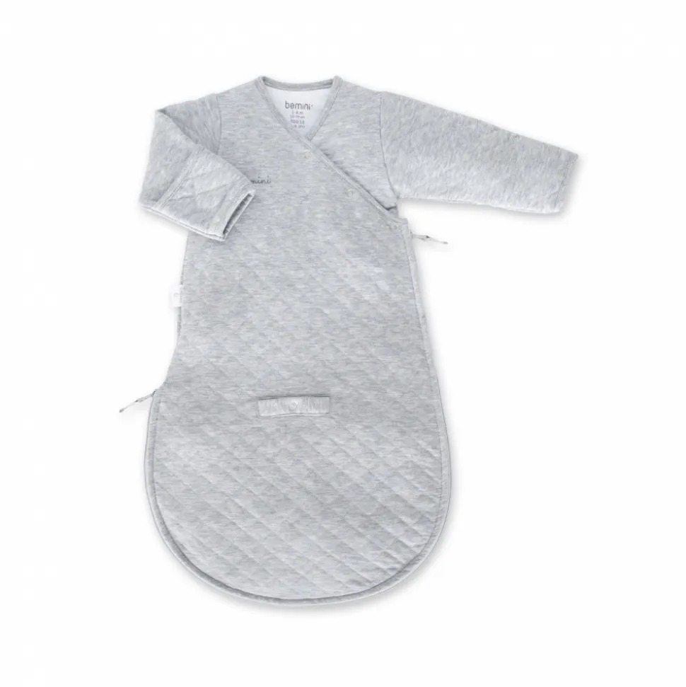 Gigoteuse bébé mi-saison 1-4 m pady quilted jersey mix grey