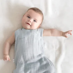 Gigoteuse bébé été 4-12 mois swaddle glacier