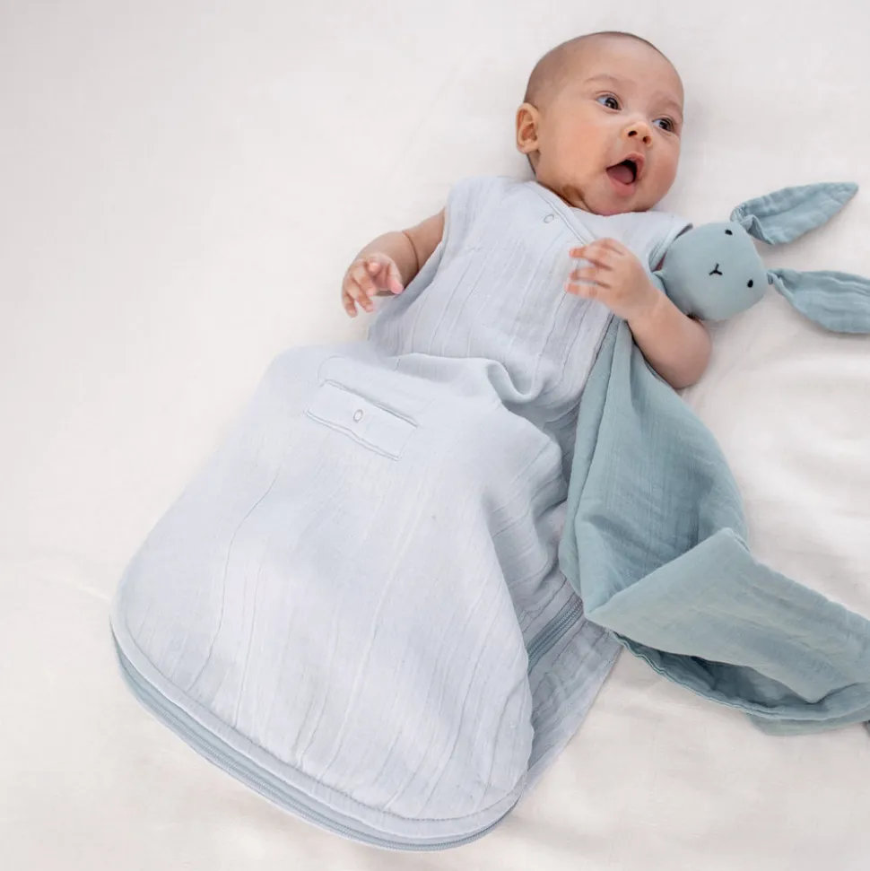 Gigoteuse bébé été 1-4 mois swaddle glacier