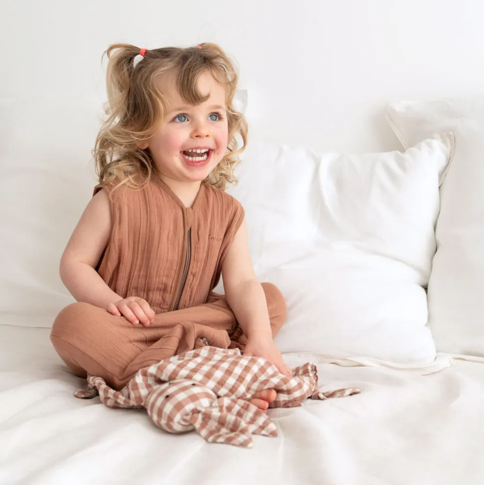 Gigoteuse bébé été 12-24 mois swaddle moka
