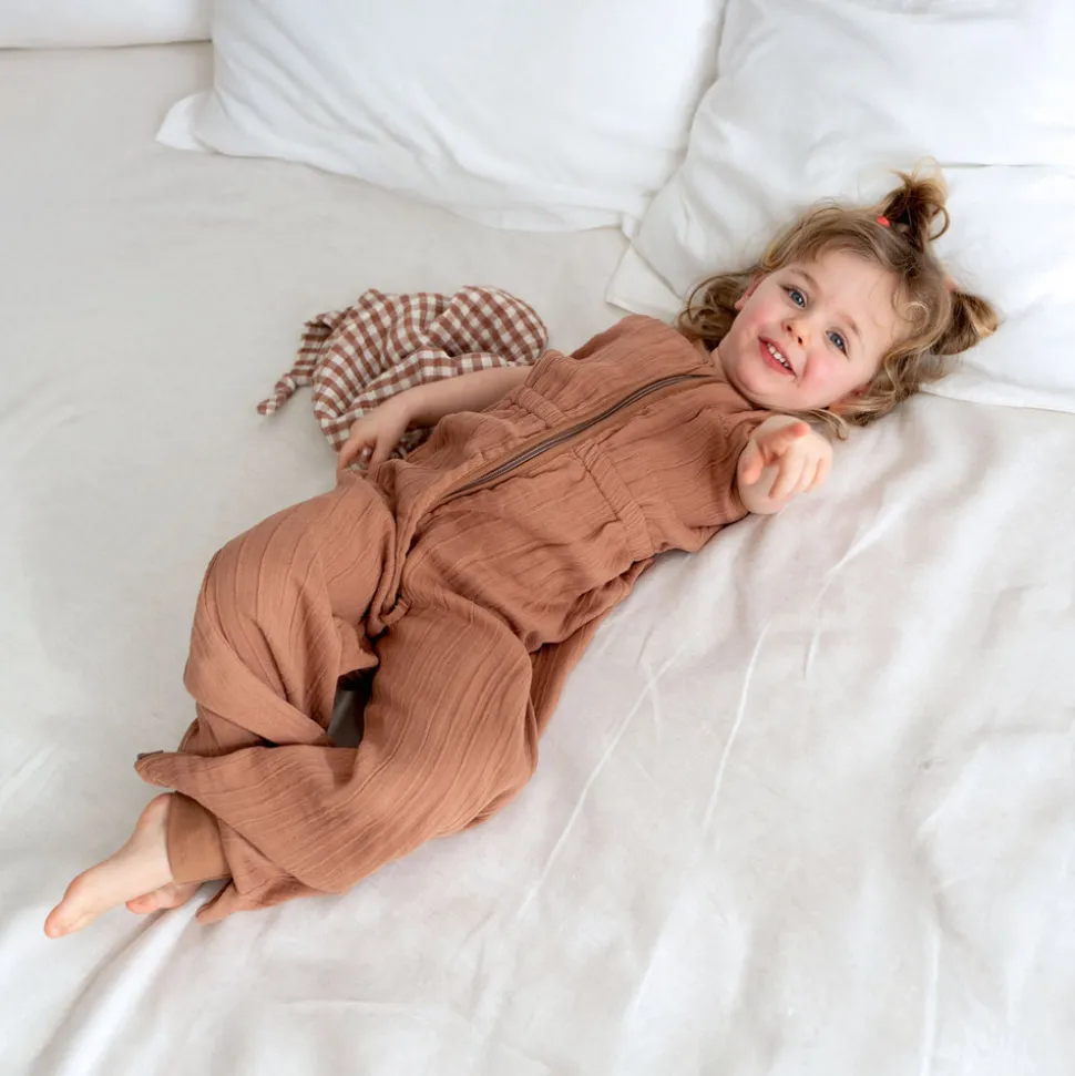 Gigoteuse bébé été 12-24 mois swaddle moka