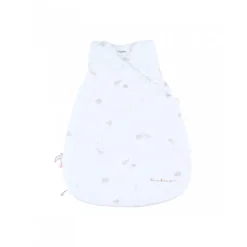 Gigoteuse 50 cm en veloudoux bali, moka & snow