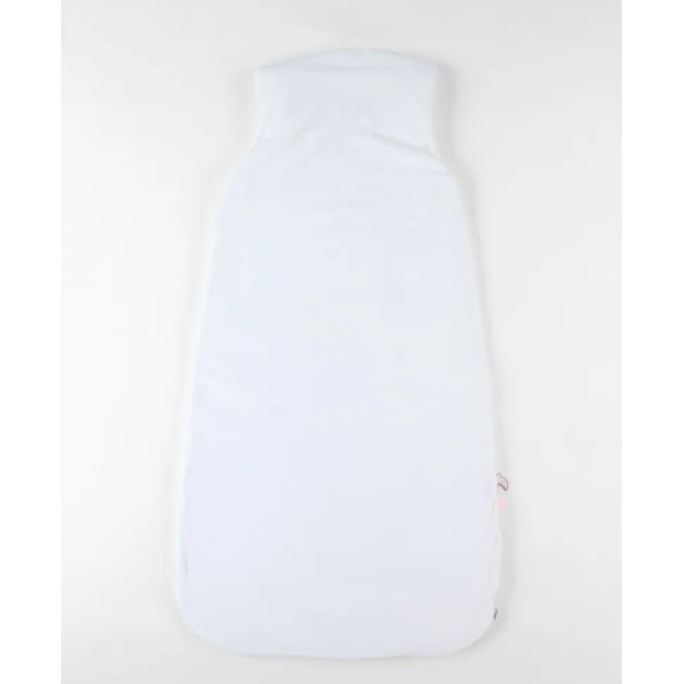 Gigoteuse 100cm en veloudoux bali, moka & snow