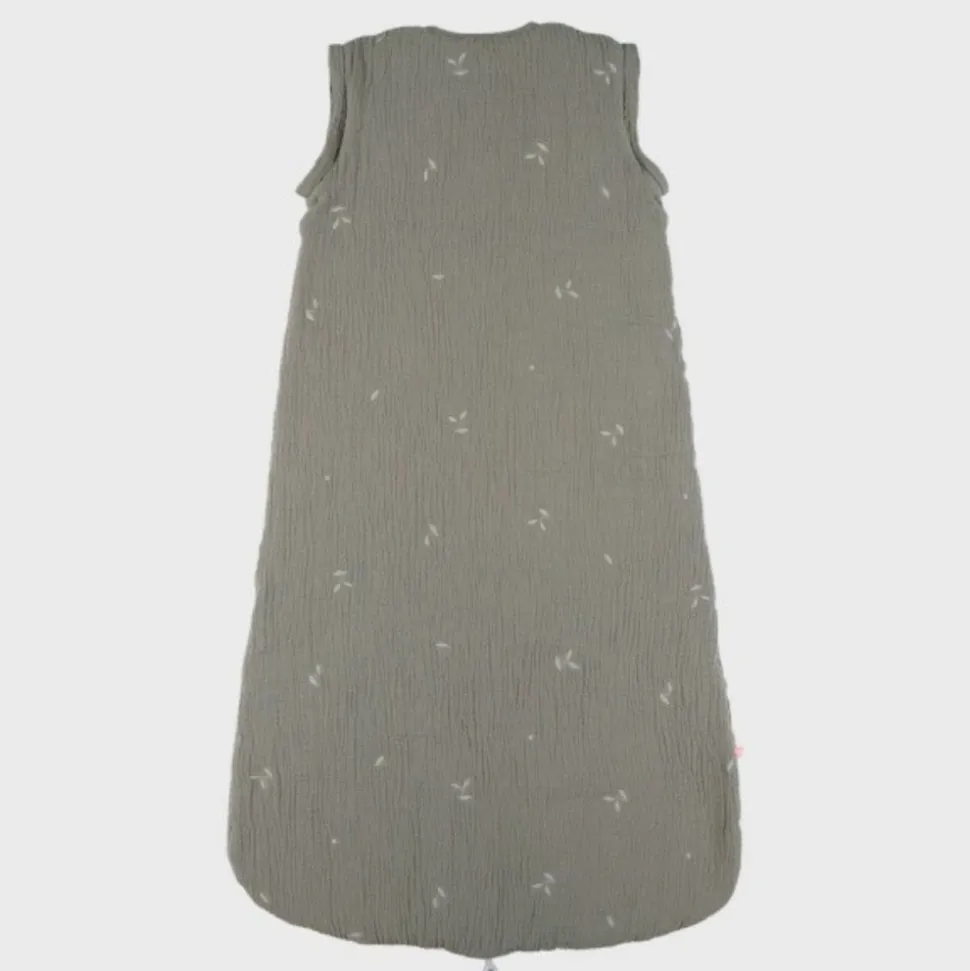 Gigoteuse 100cm jersey ouatiné kaki - mix and match