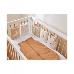 Gigoteuse 70cm jersey pointelle manches amovibles