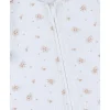 Gigoteuse 70cm, mousseline de coton bio, 1-6 mois - fleurs d'antan