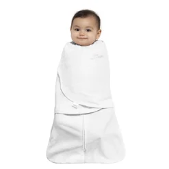 Gigoteuse d'emmaillotage été sleepsack 3-6 mois blanc