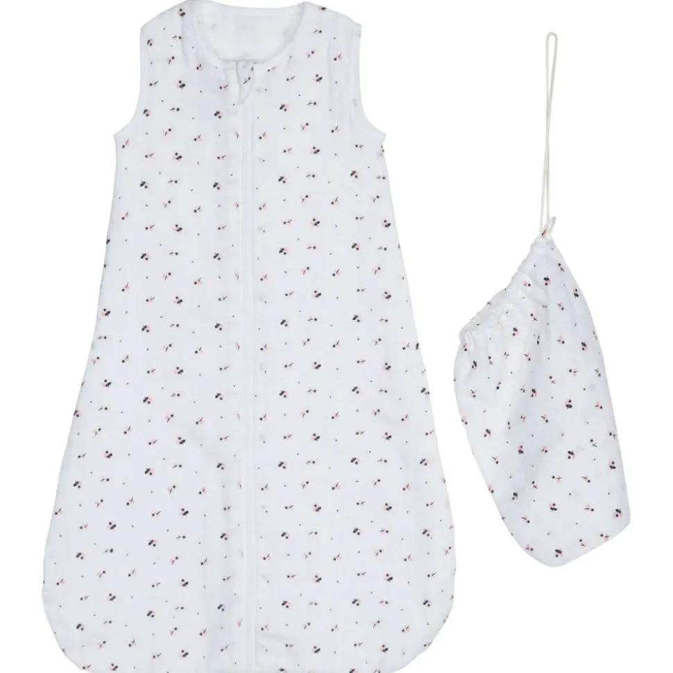 Gigoteuse en lange et coton bio 70cm miss fleur de lune
