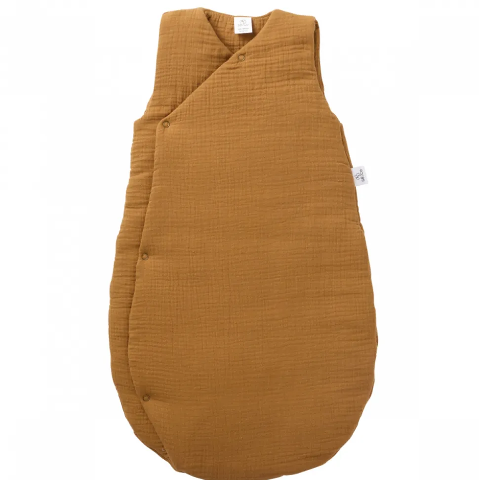 Gigoteuse forme kimono ouatinée gaze havane 6-18 mois