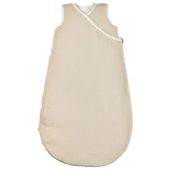 Gigoteuse hiver 0-6 mois fanfan gaze de coton sable