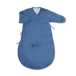 Gigoteuse hiver 1-4 mois jersey bleu foncé