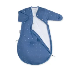 Gigoteuse hiver 1-4 mois jersey bleu foncé