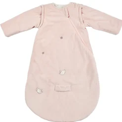 Gigoteuse hiver 0-6 mois manches détachable fanfan velours rose