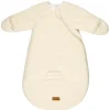 Gigoteuse hiver 0-6 mois manches teddy bouclette écru