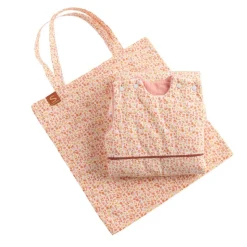 Gigoteuse hiver 0-6 mois motif floral esmée