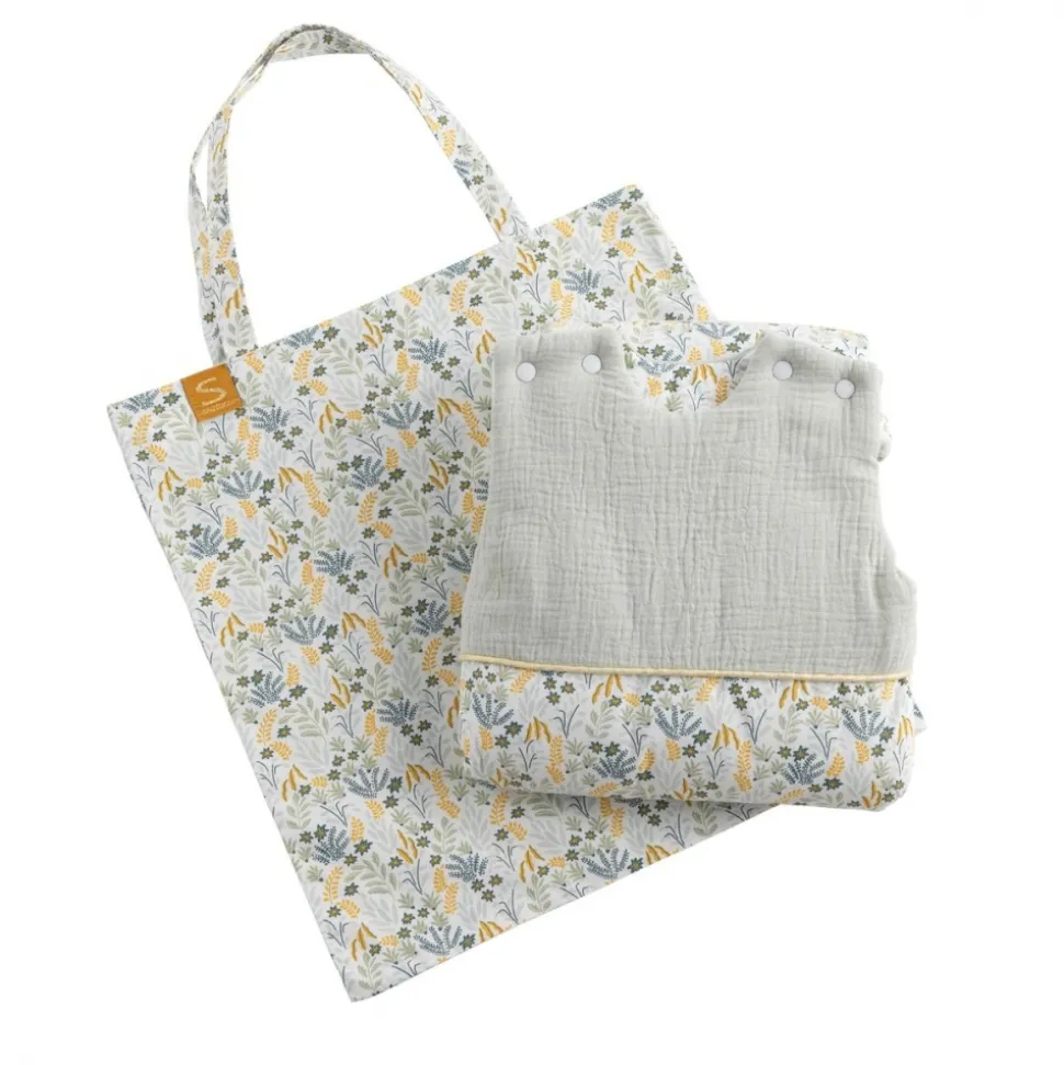 Gigoteuse hiver 6-24 mois motif végétal promenons nous