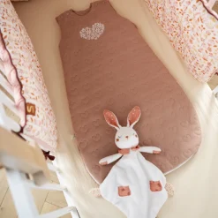 Gigoteuse hiver 0-6 mois petit coeur rose