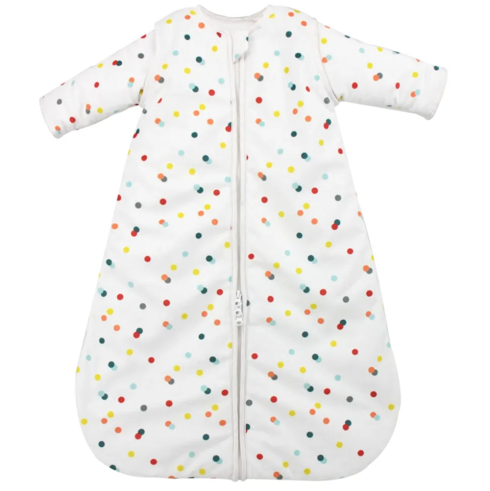 Gigoteuse hiver 0-6 mois pois manches amovibles