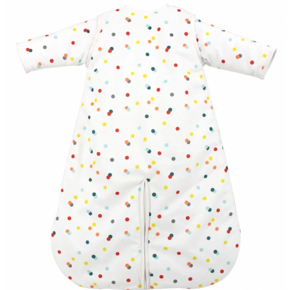 Gigoteuse hiver 0-6 mois pois manches amovibles